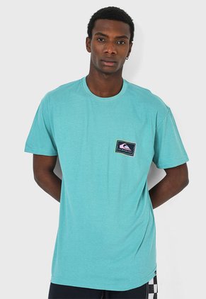Camiseta Azul-Multicolor Quiksilver