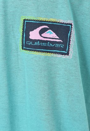 Camiseta Azul-Multicolor Quiksilver