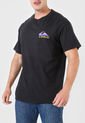 Camiseta Negro-Amarillo-Violeta Quiksilver Psychedelic Salt SS de Quiksilver