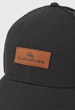 Gorra Negro-Café Quiksilver Down The Hatch