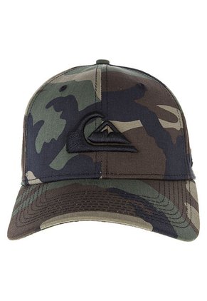 Gorras Quicksilver Verde-Negro-Café