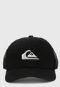 Gorra Negro-Blanco Quiksilver Grounder de Quiksilver