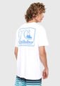 Camiseta Blanco-Negro Quiksilver Beach Tones de Quiksilver