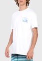 Camiseta Blanco-Negro Quiksilver Beach Tones de Quiksilver