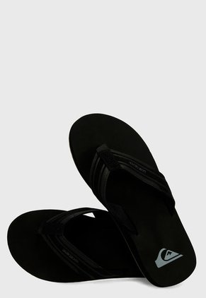 Playera Negro-Café Quiksilver Monkey Wrench