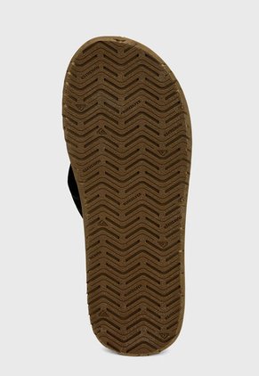 Playera Negro-Café Quiksilver Monkey Wrench