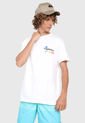 Camiseta Blanco-Multicolor Quiksilver de Quiksilver