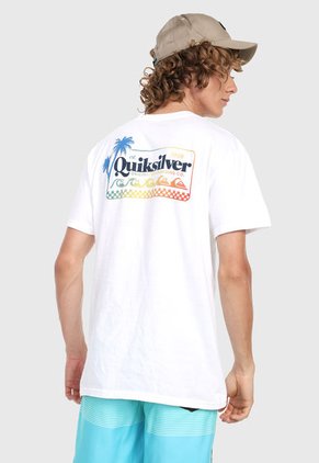 Camiseta Blanco-Multicolor Quiksilver