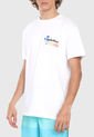 Camiseta Blanco-Multicolor Quiksilver de Quiksilver