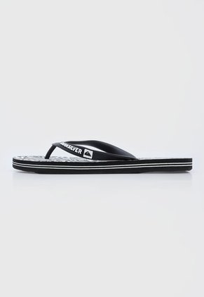 Playera Negro-Blanco Quiksilver Molokai Acid Drop