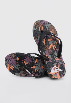 Playera Negro-Multicolor Quiksilver Molokai Layback