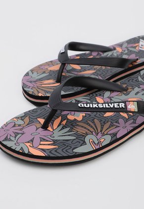 Playera Negro-Multicolor Quiksilver Molokai Layback