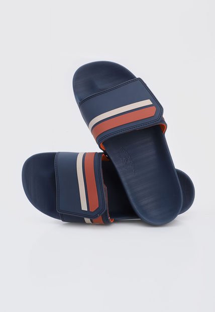 Playera Azul-Terracota-Beige Quiksilver Rivi Slide Adjust