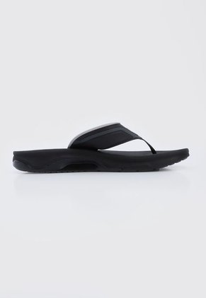 Playera Negro-Gris Quiksilver Mathodic Recovery Sandal