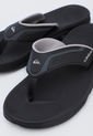 Playera Negro-Gris Quiksilver Mathodic Recovery Sandal de Quiksilver