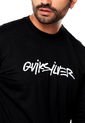 Camiseta Manga Larga  Negra Quiksilver Rocco Chains Ls de Quiksilver