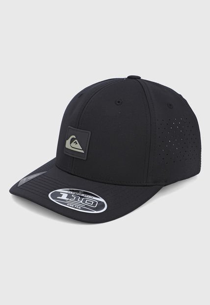 Gorra Negro Quiksilver Mens Adapted Flexfit Cap