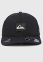 Gorra Negro Quiksilver Mens Adapted Flexfit Cap de Quiksilver