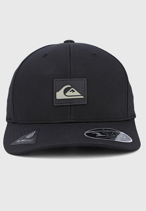 Gorra Negro Quiksilver Mens Adapted Flexfit Cap