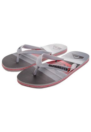 Playera Gris-Negro-Rojo QUIKSILVER