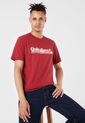 Camiseta Vinotinto-Blanco-Amarillo Quiksilver de Quiksilver