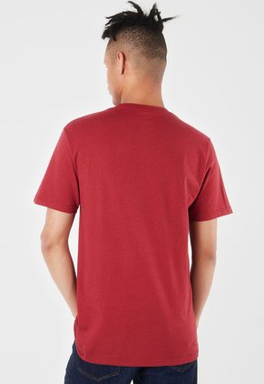 Camiseta Vinotinto-Blanco-Amarillo Quiksilver