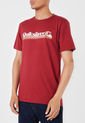 Camiseta Vinotinto-Blanco-Amarillo Quiksilver de Quiksilver