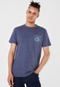 Camiseta Azul-Gris Quiksilver de Quiksilver