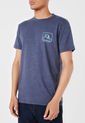 Camiseta Azul-Gris Quiksilver de Quiksilver