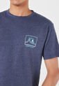 Camiseta Azul-Gris Quiksilver de Quiksilver