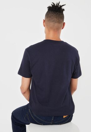 Camiseta Azul-Blanco-Rosa Quiksilver