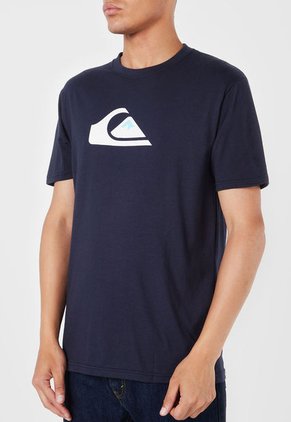 Camiseta Azul-Blanco-Celeste Quiksilver