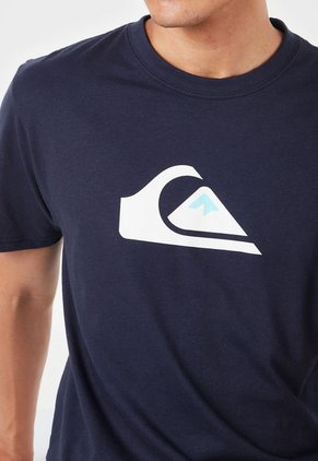 Camiseta Azul-Blanco-Celeste Quiksilver