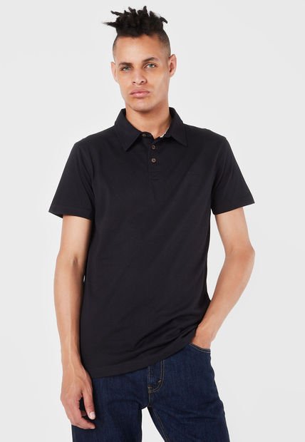 Polo Negro Quiksilver