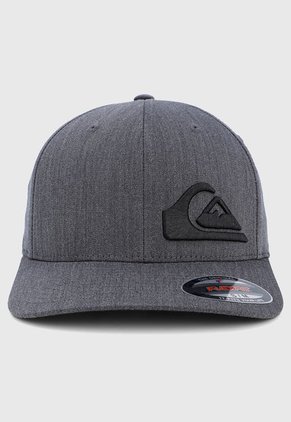 Gorra Gris-Negro Quiksilver Final Flexfit Hat