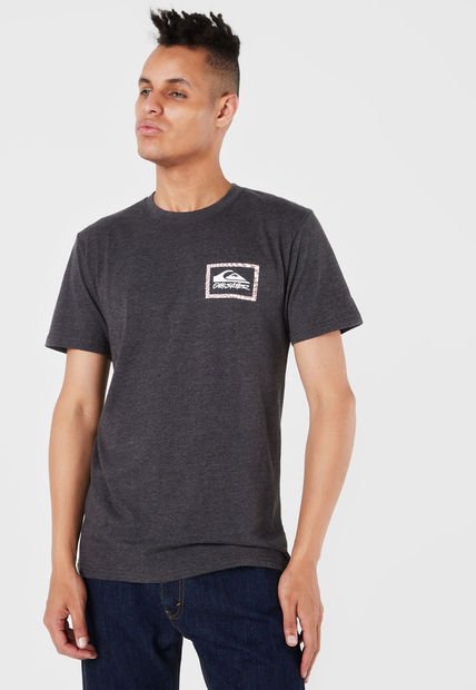 Camiseta Gris-Blanco Quiksilver