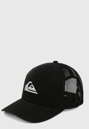 Gorra Negro-Blanco Quiksilver Grounder