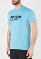 Camiseta Celeste-Azul Quiksilver de Quiksilver