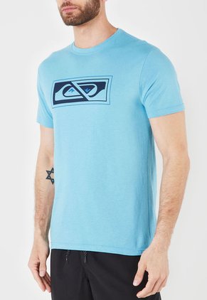 Camiseta Celeste-Azul Quiksilver