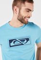 Camiseta Celeste-Azul Quiksilver de Quiksilver
