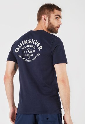 Camiseta Azul-Gris Quiksilver