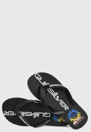 Playera Negro-Multicolor Quiksilver Molokai