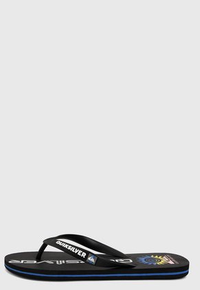 Playera Negro-Multicolor Quiksilver Molokai