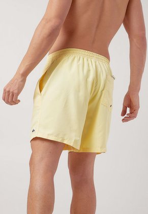 Pantaloneta Amarillo Pastel-Negro Quiksilver