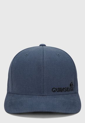 Gorra Azul Quiksilver Sidestay Flexfit