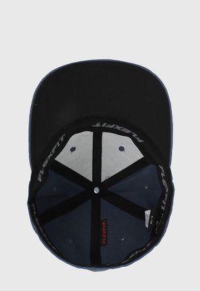 Gorra Azul Quiksilver Sidestay Flexfit