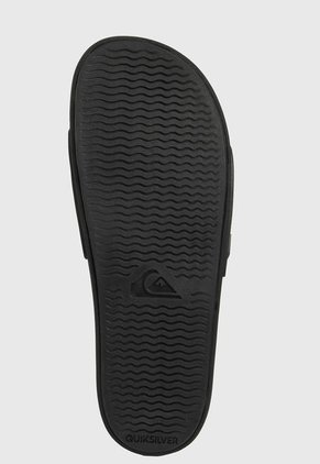 Playera Negro-Multicolor Quiksilver Rivi Wordmark Slide