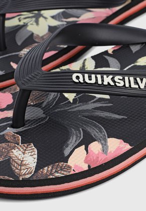 Playera Negro-Multicolor Quiksilver