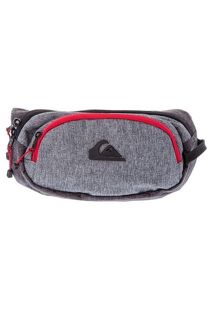 Canguro Gris-Negro-Rojo Quiksilver