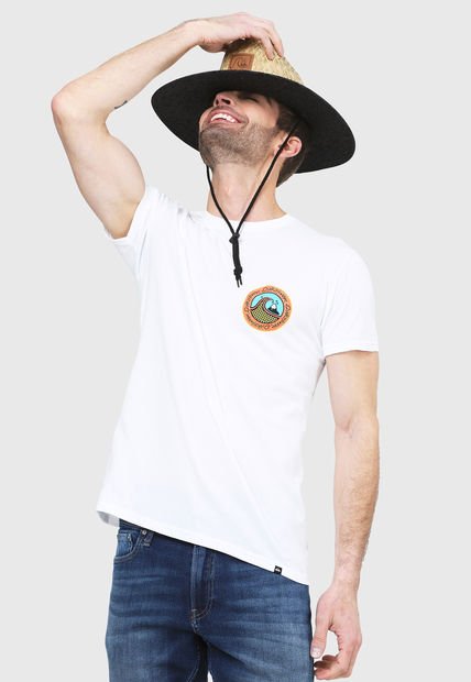 Camiseta Blanco-Multicolor Quiksilver Electric Roots